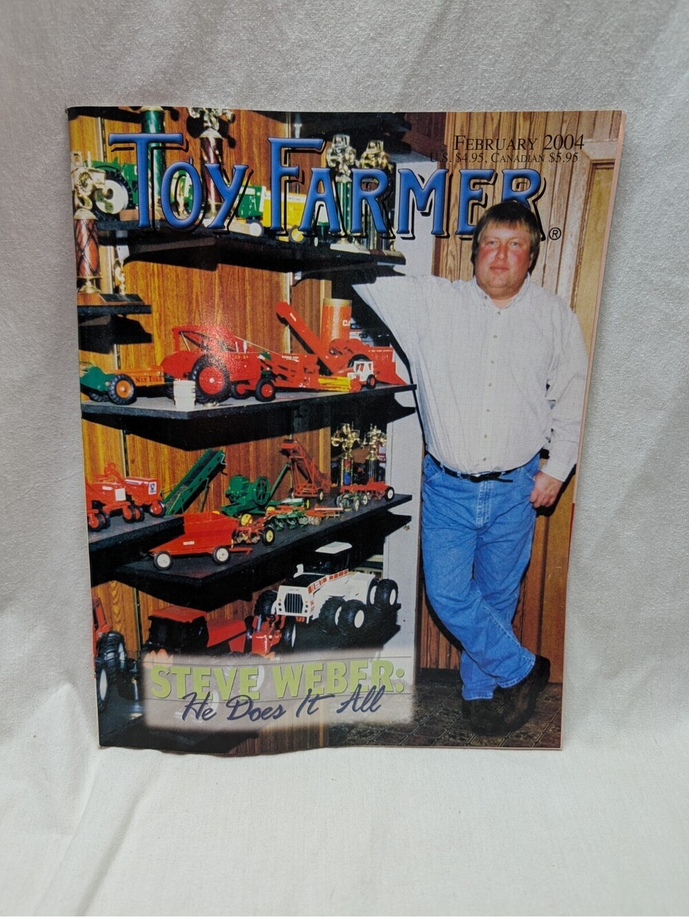 Toy Farmer Magazine Feburary 2004 He Does It All